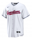 Men's Cleveland Guardians Nike White Replica Custom Jersey