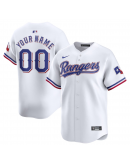 Men's Los Angeles Angels Nike White Home Replica Custom Jersey