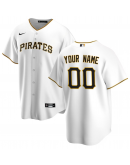 Men's Pittsburgh Pirates Nike Black Alternate Replica Custom Jersey