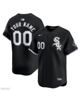 Men's Chicago White Sox Nike White Home Limited Custom Jersey