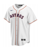 Men's Houston Astros Nike White Home Replica Custom Jersey