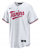 Men's Minnesota Twins Nike White Home Replica Custom Jersey