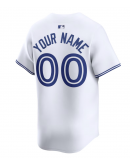 Men's Toronto Blue Jays Nike White Home Limited Custom Jersey