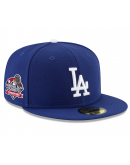 Men's Los Angeles Dodgers New Era Royal 2024 World Series Champions Side Patch 59FIFTY Fitted Hat