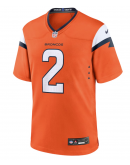 Men's Denver Broncos Patrick Surtain II Nike Orange Mile High Collection Game Jersey