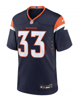 Men's Denver Broncos Javonte Williams Nike Navy Mile High Collection Alternate Game Jersey