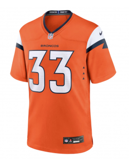 Men's Denver Broncos Javonte Williams Nike Orange Mile High Collection Game Jersey