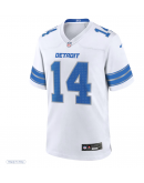 Men's Detroit Lions Amon-Ra St. Brown Nike White Game Jersey