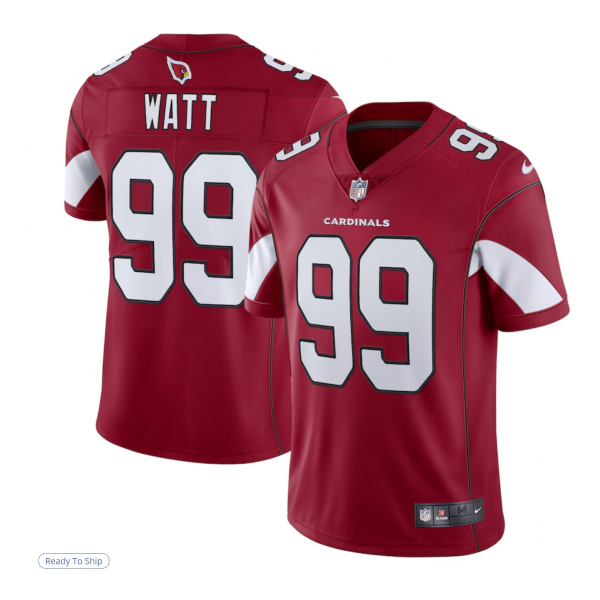 Men's Arizona Cardinals J.J. Watt Nike Cardinal Vapor Limited Jersey