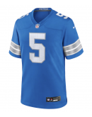 Men's Detroit Lions David Montgomery Nike Blue Game Jersey