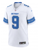 Men's Detroit Lions Jameson Williams Nike White White Game Jersey