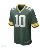 Men's Green Bay Packers Jordan Love Nike Green Player Game Jersey