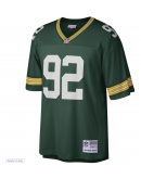 Men's Green Bay Packers Reggie White Mitchell & Ness Green Legacy Replica Jersey