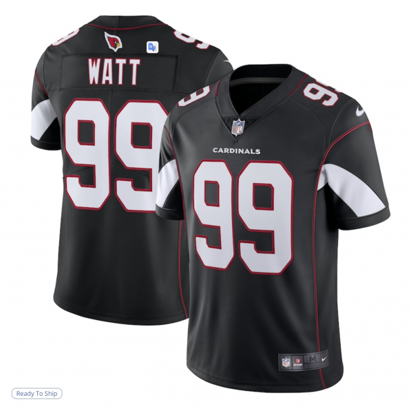 Men's Arizona Cardinals J.J. Watt Nike Black Vapor Limited Jersey