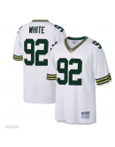 Men's Green Bay Packers Reggie White Mitchell & Ness White Legacy Replica Jersey