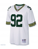 Men's Green Bay Packers Reggie White Mitchell & Ness White Legacy Replica Jersey