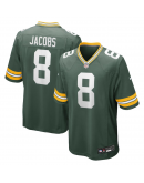 Men's Green Bay Packers Josh Jacobs Nike Green Team Game Jersey