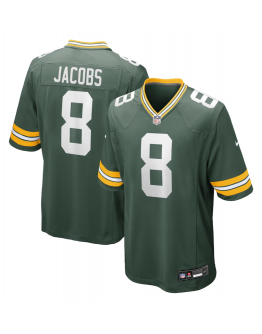 Men's Green Bay Packers Josh Jacobs Nike Green Team Game Jersey