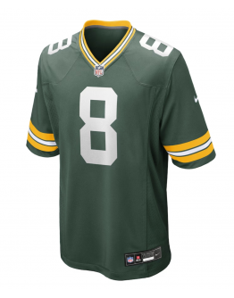 Men's Green Bay Packers Josh Jacobs Nike Green Team Game Jersey