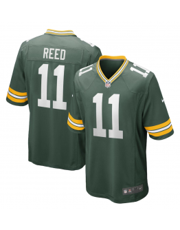 Men's Green Bay Packers Jayden Reed Nike Green Game Jersey