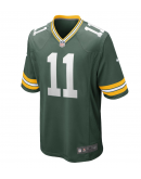 Men's Green Bay Packers Jayden Reed Nike Green Game Jersey