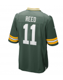 Men's Green Bay Packers Jayden Reed Nike Green Game Jersey