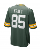 Men's Green Bay Packers Tucker Kraft Nike Green Game Jersey