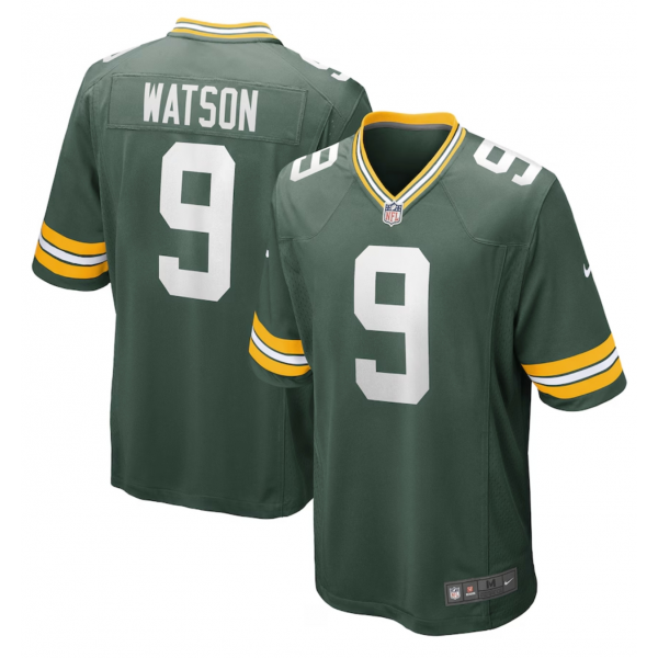 Men's Green Bay Packers Christian Watson Nike Green Game Player Jersey