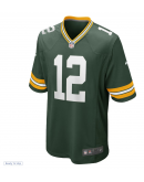 Men's Green Bay Packers Aaron Rodgers Nike Green Game Player Jersey