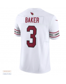 Men's Arizona Cardinals Budda Baker Nike White Vapor F.U.S.E. Limited Jersey