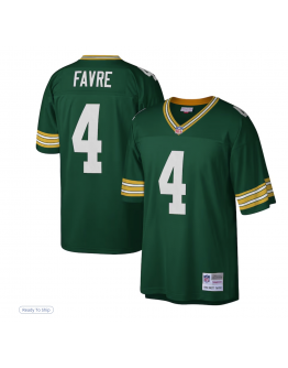 Men's Green Bay Packers Brett Favre Mitchell & Ness Green Legacy Replica Jersey