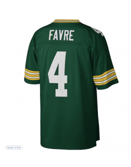 Men's Green Bay Packers Brett Favre Mitchell & Ness Green Legacy Replica Jersey