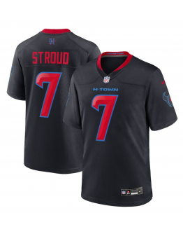 Men's Houston Texans C.J. Stroud Nike Navy 2nd Alternate Game Jersey