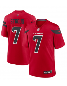 Men's Houston Texans C.J. Stroud Nike Red Alternate Game Jersey