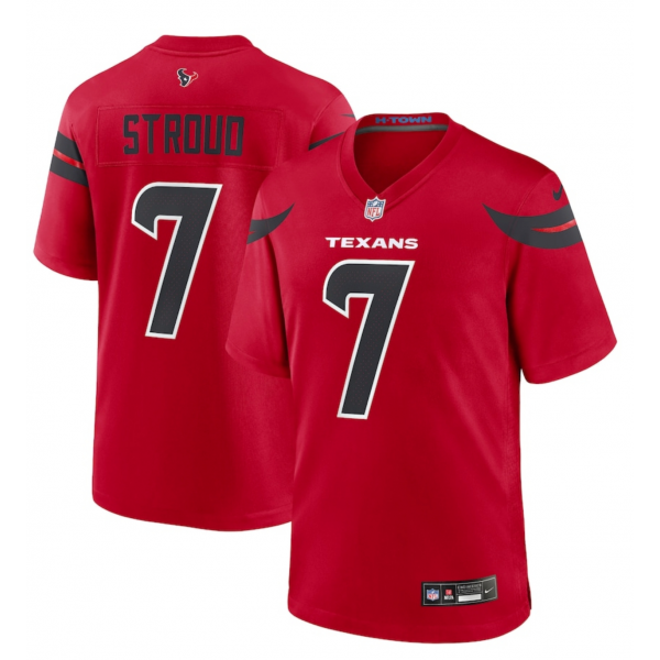 Men's Houston Texans C.J. Stroud Nike Red Alternate Game Jersey