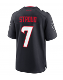 Men's Houston Texans C.J. Stroud Nike Navy Game Jersey