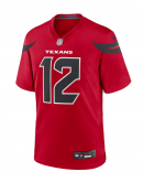 Men's Houston Texans Nico Collins Nike Red Alternate Game Jersey