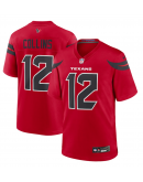 Men's Houston Texans Nico Collins Nike Red Alternate Game Jersey