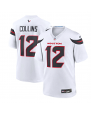 Men's Houston Texans Nico Collins Nike White Game Jersey