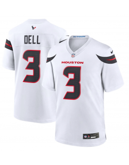 Men's Houston Texans Tank Dell Nike White Game Jersey