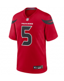 Men's Houston Texans Jalen Pitre Nike Red Alternate Game Jersey