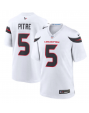 Men's Houston Texans Jalen Pitre Nike White Game Jersey