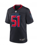 Men's Houston Texans Will Anderson Jr. Nike Navy 2nd Alternate Game Jersey