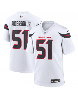 Men's Houston Texans Will Anderson Jr. Nike White Game Jersey