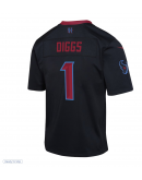 Youth Houston Texans Stefon Diggs Nike Navy Alternate Player Game Jersey