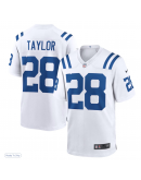 Men's Indianapolis Colts Jonathan Taylor Nike White Game Jersey