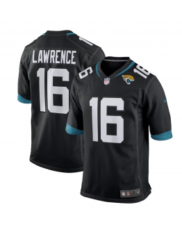 Men's Jacksonville Jaguars Trevor Lawrence Nike Black Alternate Game Jersey