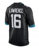 Men's Jacksonville Jaguars Trevor Lawrence Nike Black Alternate Game Jersey