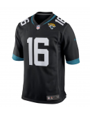 Men's Jacksonville Jaguars Trevor Lawrence Nike Black Alternate Game Jersey