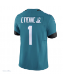 Men's Jacksonville Jaguars Travis Etienne Nike Teal Vapor F.U.S.E. Limited Jersey